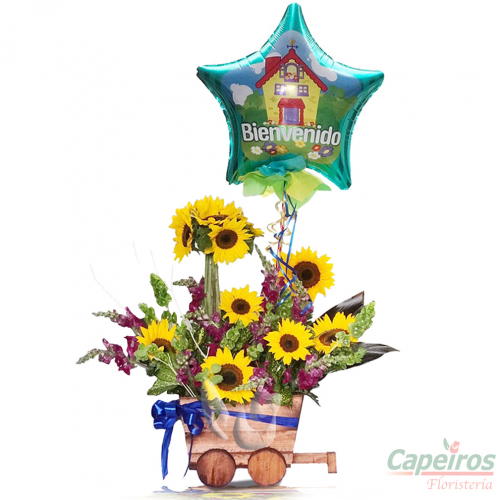 Carreta y globo