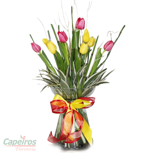 Tulipanes 10 (9 tulipanes)