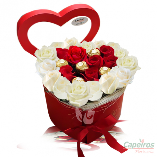 Caja Chocolates y Rosas