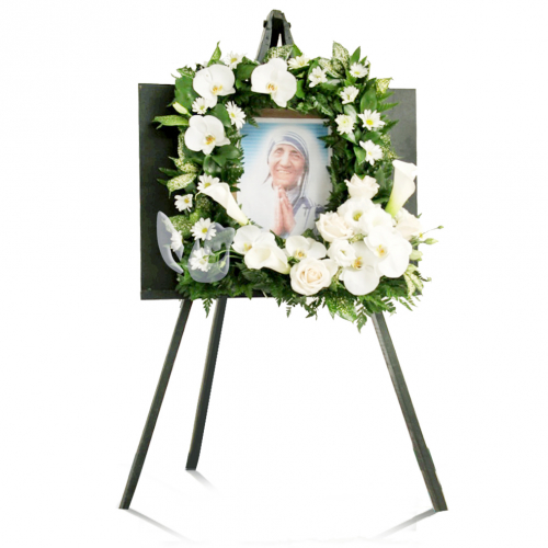 Marco Fúnebre con Trípode