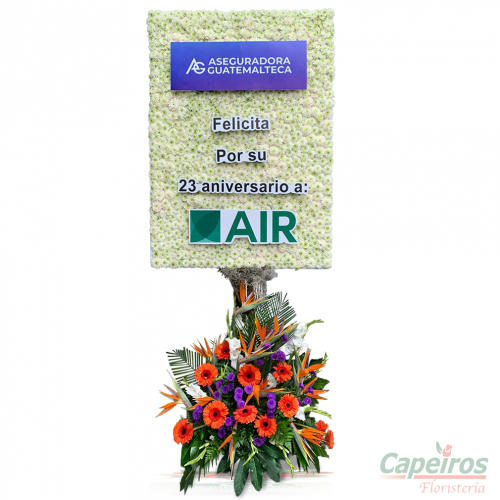 Florigrama 01 (Personalizado, consultar precio según diseño y cantidad de logos)