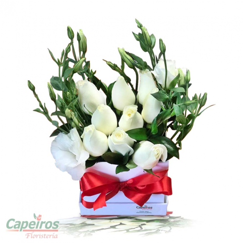 Detalle de Rosas Blancas